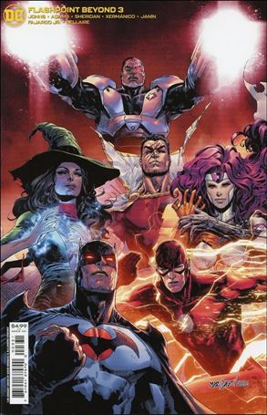 Flashpoint Beyond issue 3-C David Marquez 1:25 Cardstock Cover