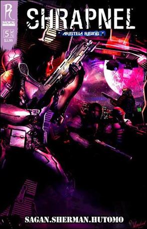 Shrapnel: Aristeia Rising issue 5-B Bruno Werneck Cover
