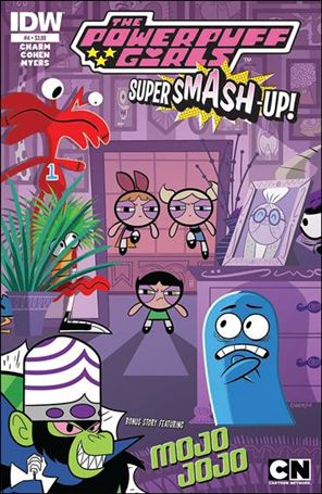 Powerpuff Girls: Super Smash Up! issue 4 Derek Charm Cover