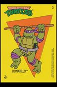 Teenage Mutant Ninja Turtles: Series 1 (Sticker Subset) card 3 Donatello