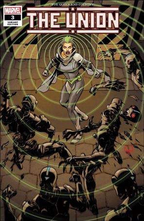 Union (2021) issue 3-B Dave Johnson Cover
