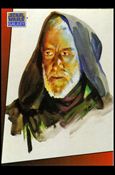 Star Wars Galaxy: Series 1 (Base Set) card 6 Obi-Wan 