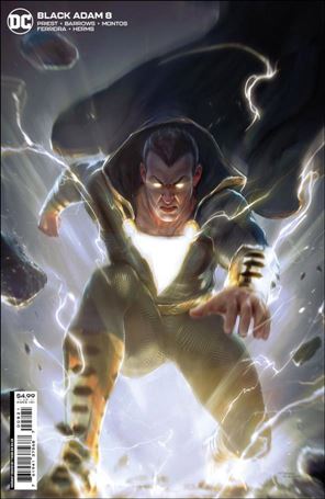 Black Adam issue 8-B Tiago Da Silva Cardstock Cover