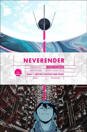 Neverender issue 1-C Pink Logo Cover