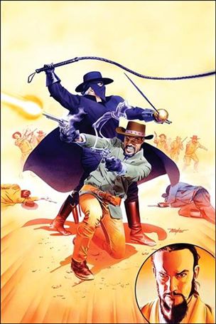 Django/Zorro issue 3-G Mike Mayhew Rare Virgin Cover
