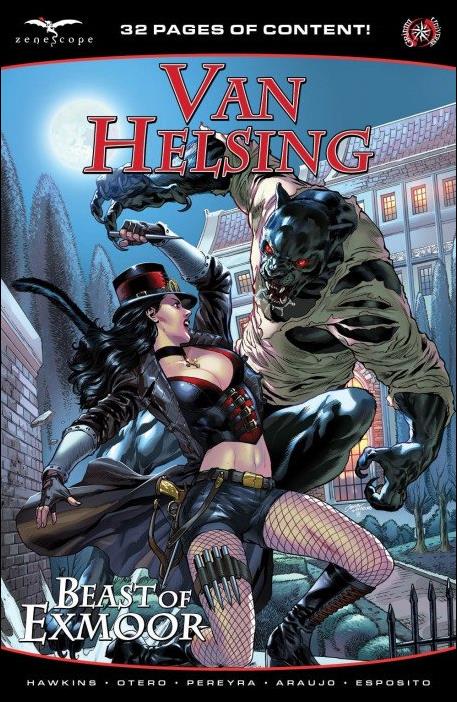 Van Helsing: Beast of Exmoor issue 1-B Igor Vitorino Cover