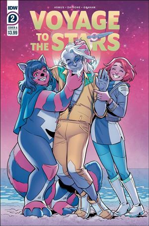 Voyage to the Stars issue 2 Rebekah Isaacs Cover