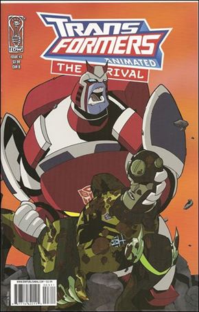 Transformers Animated: The Arrival issue 3-B Boo Cover
