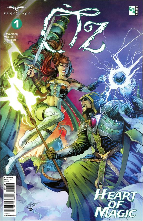 Oz: Heart of Magic issue 1-B Edgar Salazar Cover