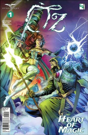 Oz: Heart of Magic issue 1-B Edgar Salazar Cover