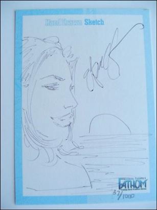 Michael Turner's Fathom (Sketch Card Subset) card E Basaldua-C Aspen III