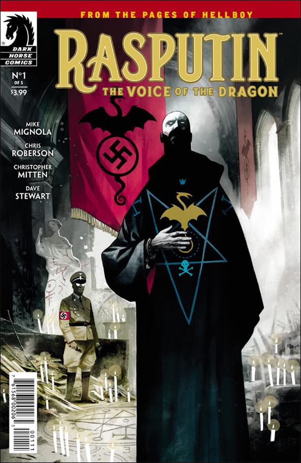 Rasputin: Voice of the Dragon issue 1 Mike Huddleston Cover