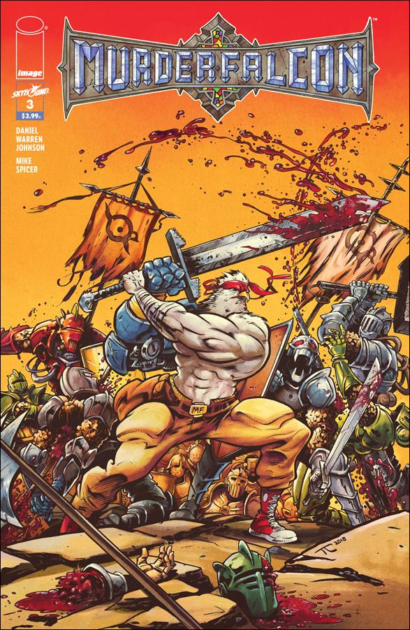 Murder Falcon issue 3-B Heavy Metal Cover