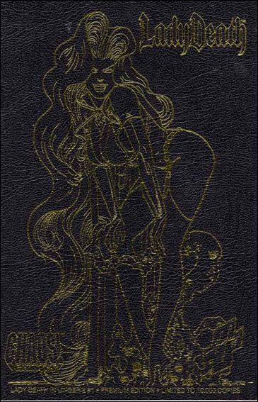 Lady Death in Lingerie issue 1-B Leather Cover 1/10000