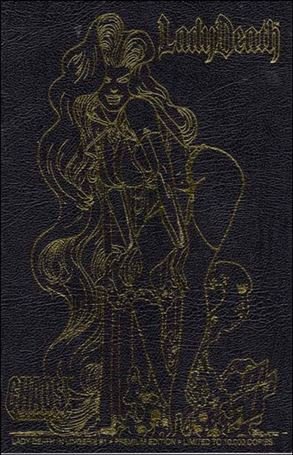 Lady Death in Lingerie issue 1-B Leather Cover 1/10000