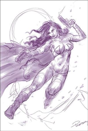 Dejah Thoris (2019) issue 6-N Lucio Parrillo 1:25 Purple Virgin Sketch Cover