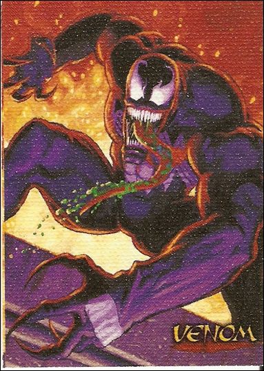 Spider-Man Premium: Eternal Evil (Canvas Subset) card 6 Venom