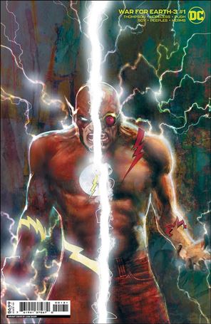 War for Earth-3 issue 1-C Liam Sharp 1:25 Cardstock Cover