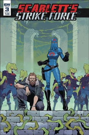 Scarlett's Strike Force issue 3-B Nelson Daniel Cover
