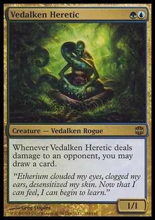 Magic The Gathering: Alara Reborn (Base Set) card 104 Valalken Heretic