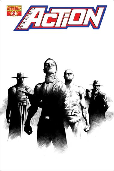 Codename: Action issue 2-D Jae Lee 1:xx Black & White Cover
