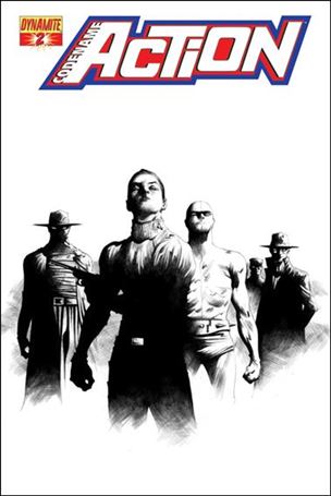 Codename: Action issue 2-D Jae Lee 1:xx Black & White Cover