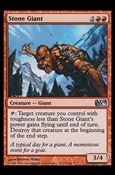 Magic the Gathering: 2010 Core Set (Base Set) card 159 Stone Giant