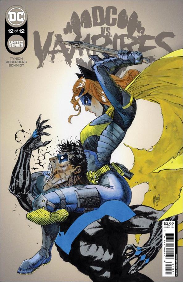 DC vs Vampires issue 12 Guillem March Cover