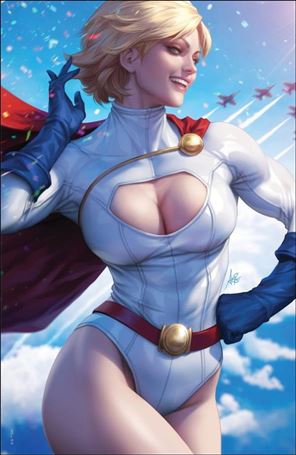 Power Girl Special issue 1-H Stanley Artgerm Lau Foil Cover