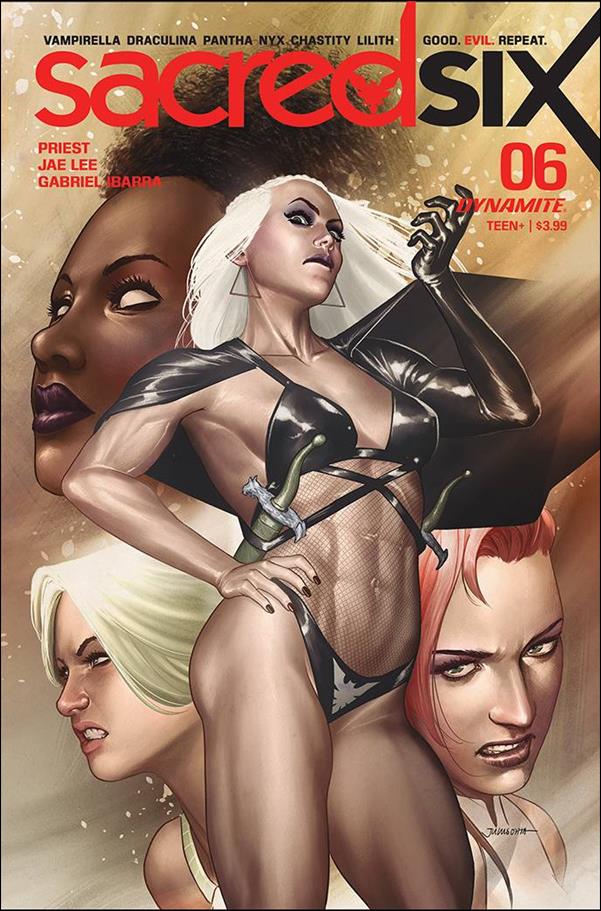 Sacred Six issue 6-F Julius Ohta Cover