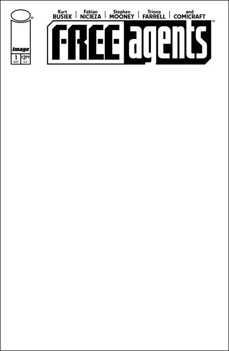 Free Agents (2024) issue 1-C Blank/Sketch Cover