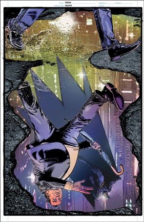 Penguin issue 3-D Tony Shasteen 1:25 Cardstock Cover