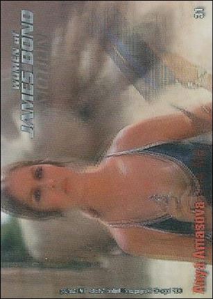 Women of James Bond in Motion (Base Set) card 31 The Spy Who Loved Me - Anya Amasova