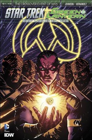 Star Trek/Green Lantern (2015) issue 2-C Garry Brown Subscription Cover