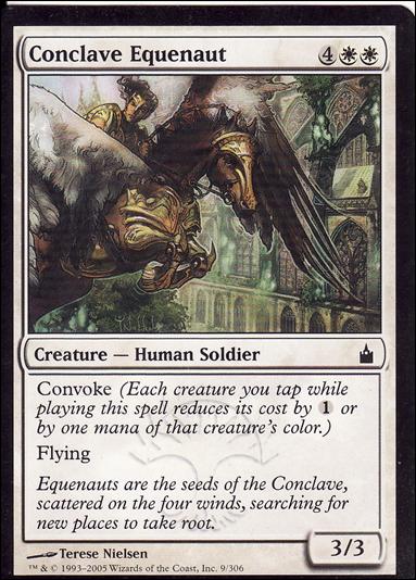 Magic the Gathering: Ravnica (Base Set)  card 9 Conclave Equenaut