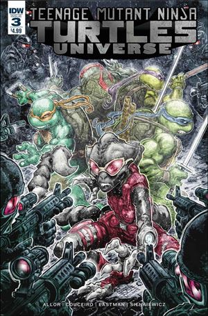 Teenage Mutant Ninja Turtles Universe issue 3 Freddie E. Williams II Cover