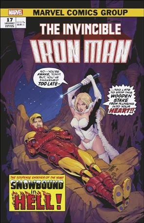 Invincible Iron Man (2022) issue 17-B Giuseppe Camuncoli Vampire Cover