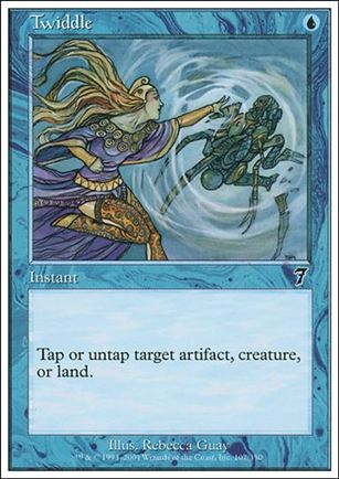 Magic the Gathering: 7th Edition (Base Set) card 107 Twiddle