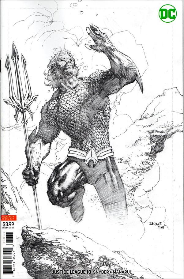 Justice League (2018) issue 10-C Jim Lee 1:25 Pencil Cover