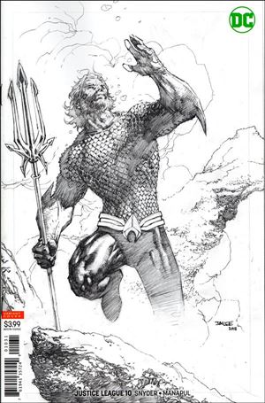 Justice League (2018) issue 10-C Jim Lee 1:25 Pencil Cover