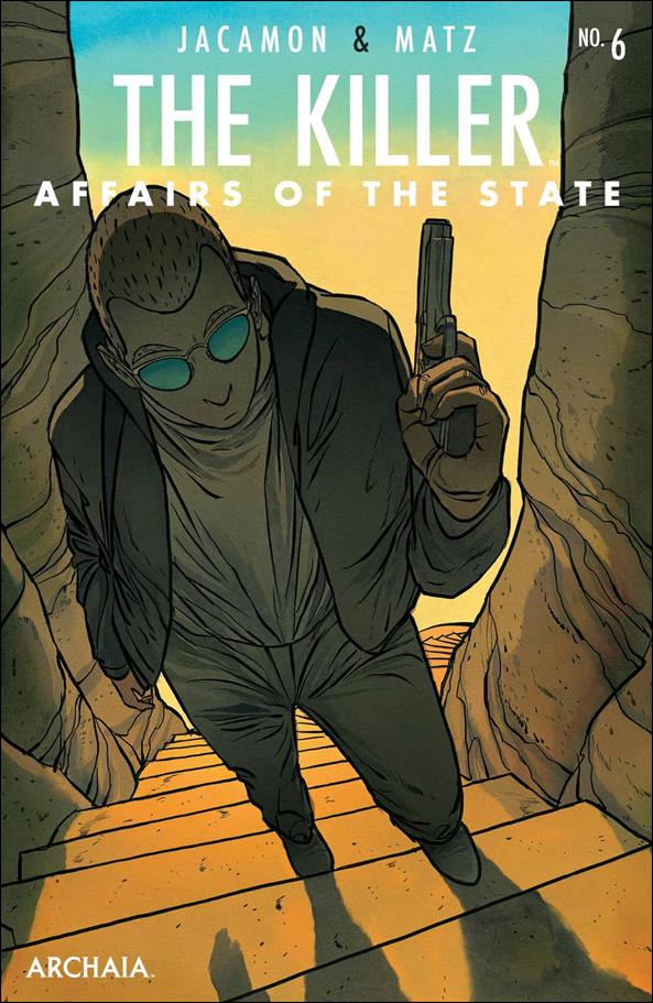 Killer: Affairs of the State issue 6 Luc Jacamon Cover