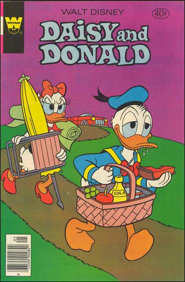 Daisy and Donald issue 37-B Whitman Cover