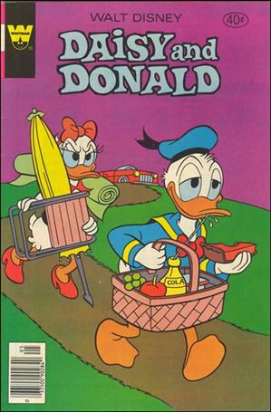 Daisy and Donald issue 37-B Whitman Cover