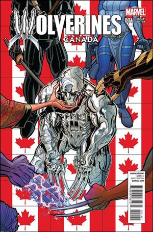 Wolverines issue 1-B Nick Bradshaw Canada Cover