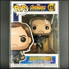 POP! Marvel figure 418 Bucky Barnes