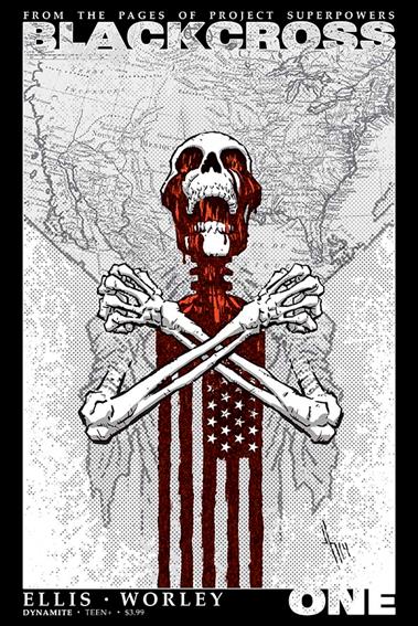 Project Superpowers: Blackcross issue 1-D Jason Howard Subscription Cover