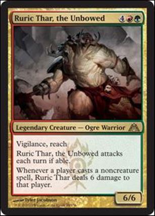 Magic the Gathering: Dragon's Maze (Base Set) card 99 Ruric Thar, the Unbowed
