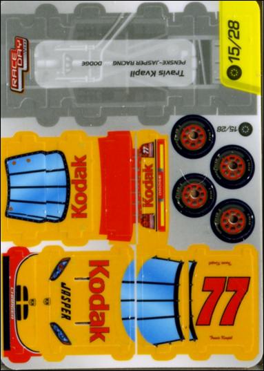 NASCAR Race Day 2005 (Base Set) card 15.2 Travis Kvapil