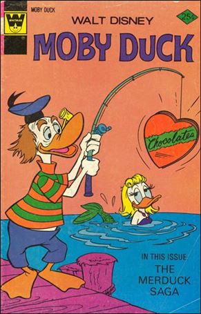 Walt Disney Moby Duck issue 23-B Whitman Cover