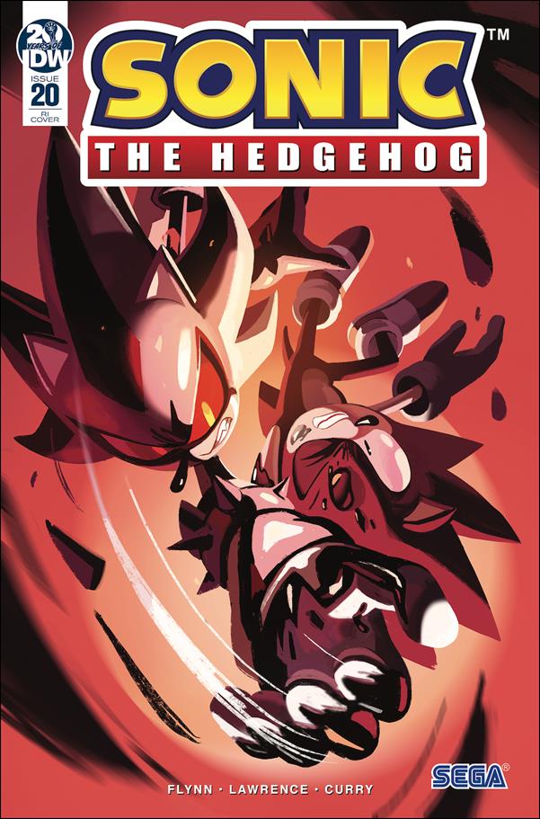 Sonic the Hedgehog (2018) issue 20-C Nathalie Fourdraine 1:10 Cover